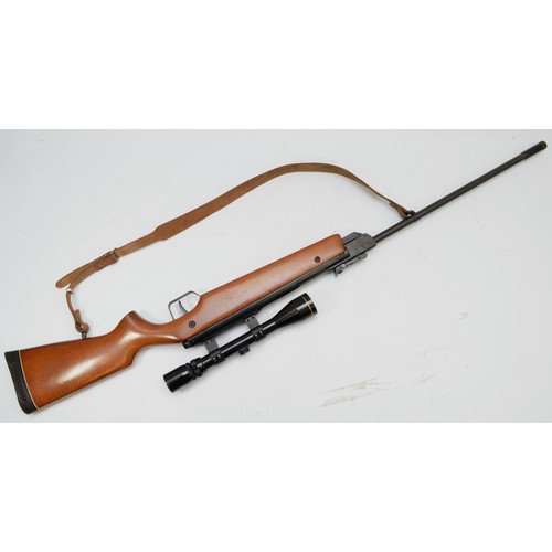 390 - A German Original Mod.45 .177 Calibre Break Barrel Air Rifle, numbered 292129, with blackened finish... 