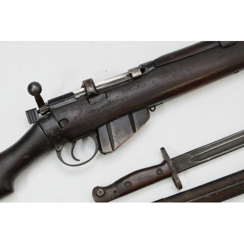 392 - A 2015 deactivated short magazine Lee Enfield (SMLE) Mk III .303 bolt-action rifle with adjustable s... 