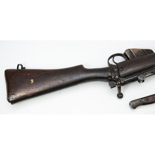 392 - A 2015 deactivated short magazine Lee Enfield (SMLE) Mk III .303 bolt-action rifle with adjustable s... 