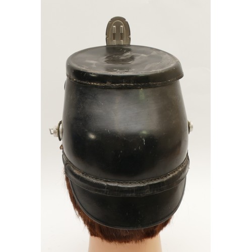 449 - Pre 1936 German Shako Police helmet, indistinctive markings on the interior.
This is a very speciali... 