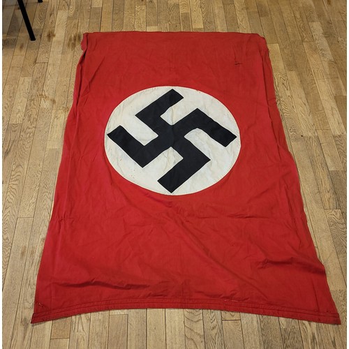 486 - WWII Third Reich NSDAP flag, no markings, 175 x 120cm.