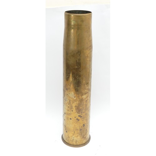 521 - A 1986 brass 105mm TK shell case, RW 242, 62cm.