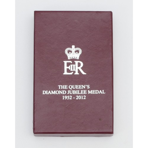 545 - ERII 1952-2012 Queens Diamond Jubilee medal, boxed.