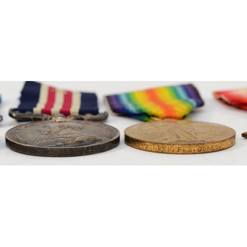 680 - WWI Military medal group to include Bravery, War, Victory and the 1914-1915 Star, awarded to 47217 G... 