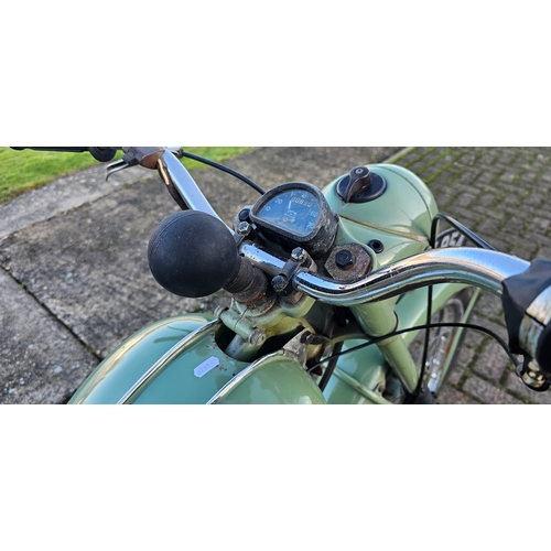 616 - 1955 BSA Bantam D1, 125cc. Registration number PWX 954. Frame number BD2S 55777. Engine number DD 46... 