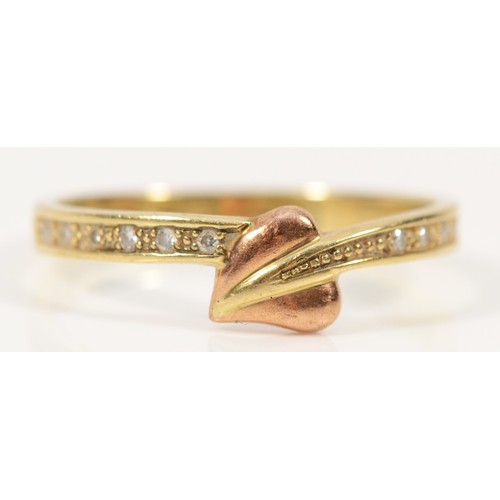 222 - Clogau, a 9ct yellow and rose gold 