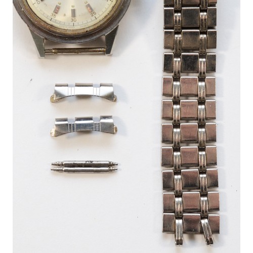 233 - Seiko, Chronograph, a stainless steel single button 1964 Tokyo Olympic  wristwatch, ref. 458990, c.1... 