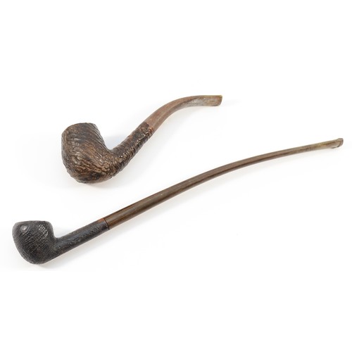 248 - A Broadway Boy, 0012 F, smoking pipe, together with a Golden Arrow, TC. 56, smoking pipe. (2)