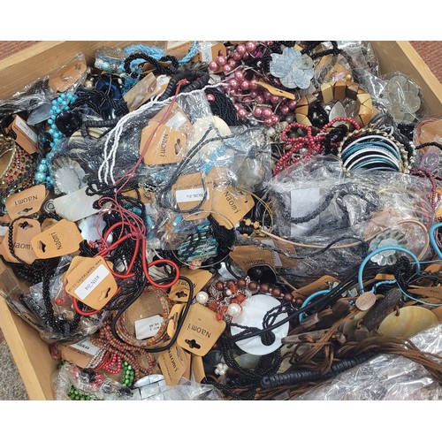 1 - Approximately 10kg of costume jewellery, unchecked