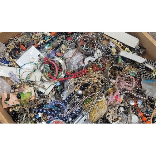 4 - Approximately 10kg of costume jewellery, unchecked