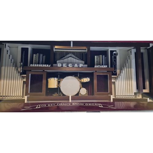 151 - c.1950/60 Decap 105 Key Dance Band Organ, mounted on a 1995 MAN 7500kg wagon. Registration number N8... 