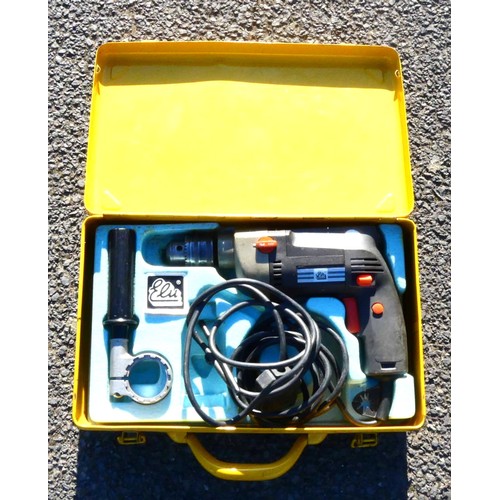 22 - A collection of power tools to include a boxed Power Craft PBM-160F 230v 160w mini polisher with att... 