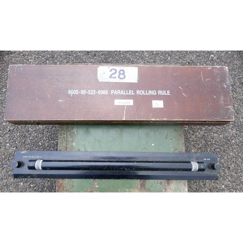 40 - A collection of hand tools to include a large wooden mallet, a wooden handle shovel, a Record bench ... 