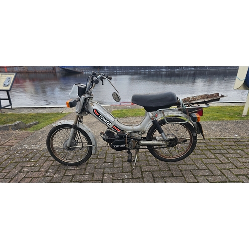307 - 1988 Tomos 49cc, project. Registration number E440 YNE. Frame number 616430. Engine number not found... 