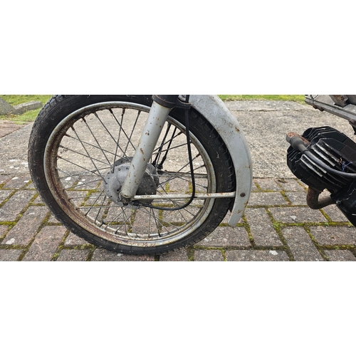 307 - 1988 Tomos 49cc, project. Registration number E440 YNE. Frame number 616430. Engine number not found... 