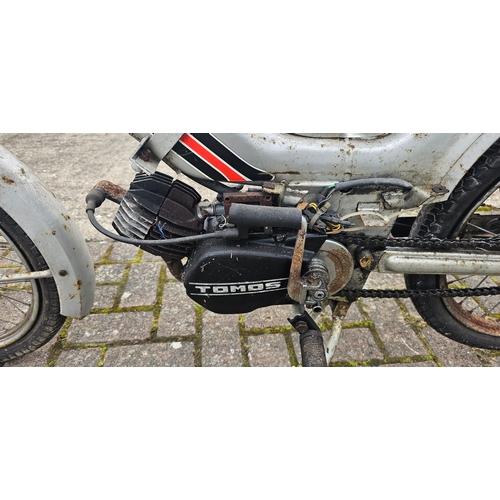307 - 1988 Tomos 49cc, project. Registration number E440 YNE. Frame number 616430. Engine number not found... 