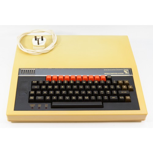 A BBC microcomputer system, designed by Acorn Computers Ltd, serial ...