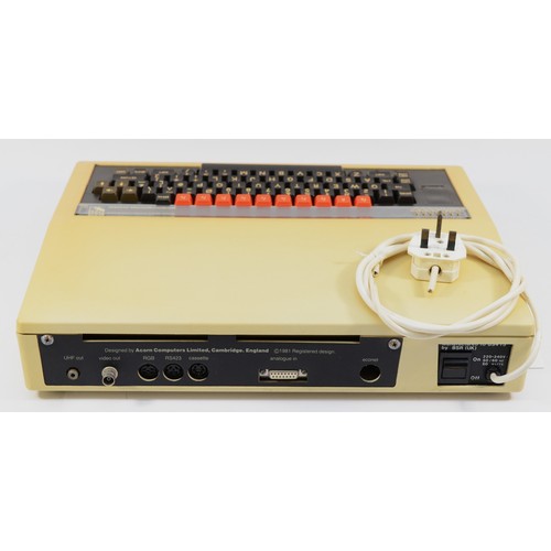 A BBC microcomputer system, designed by Acorn Computers Ltd, serial ...
