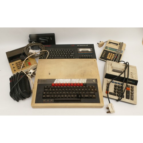 A collection of vintage tech to include a Sinclair ZX Spectrum +2 128k ...