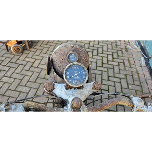 309 - 1950 AJS model 18S, project, 500cc. Registration number ECT 905. Frame number 52987. Engine number 1... 