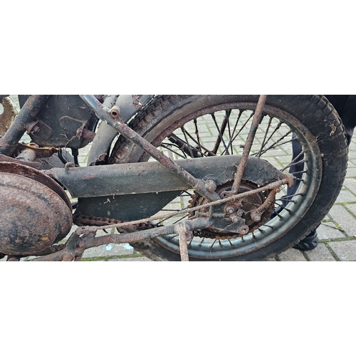 Matchless G3L WD project. Registration number YBE 274 (not recorded ...