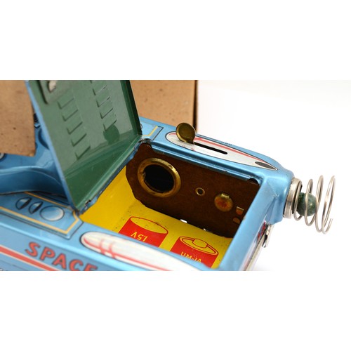 Masudaya, Japan (TM), battery operated Space Tank, M-18, finished