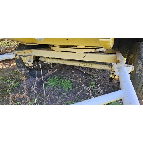 180 - Showman's Caravan, c.1950/60, typical three bay layout with adult bedroom to the front, with bed and... 