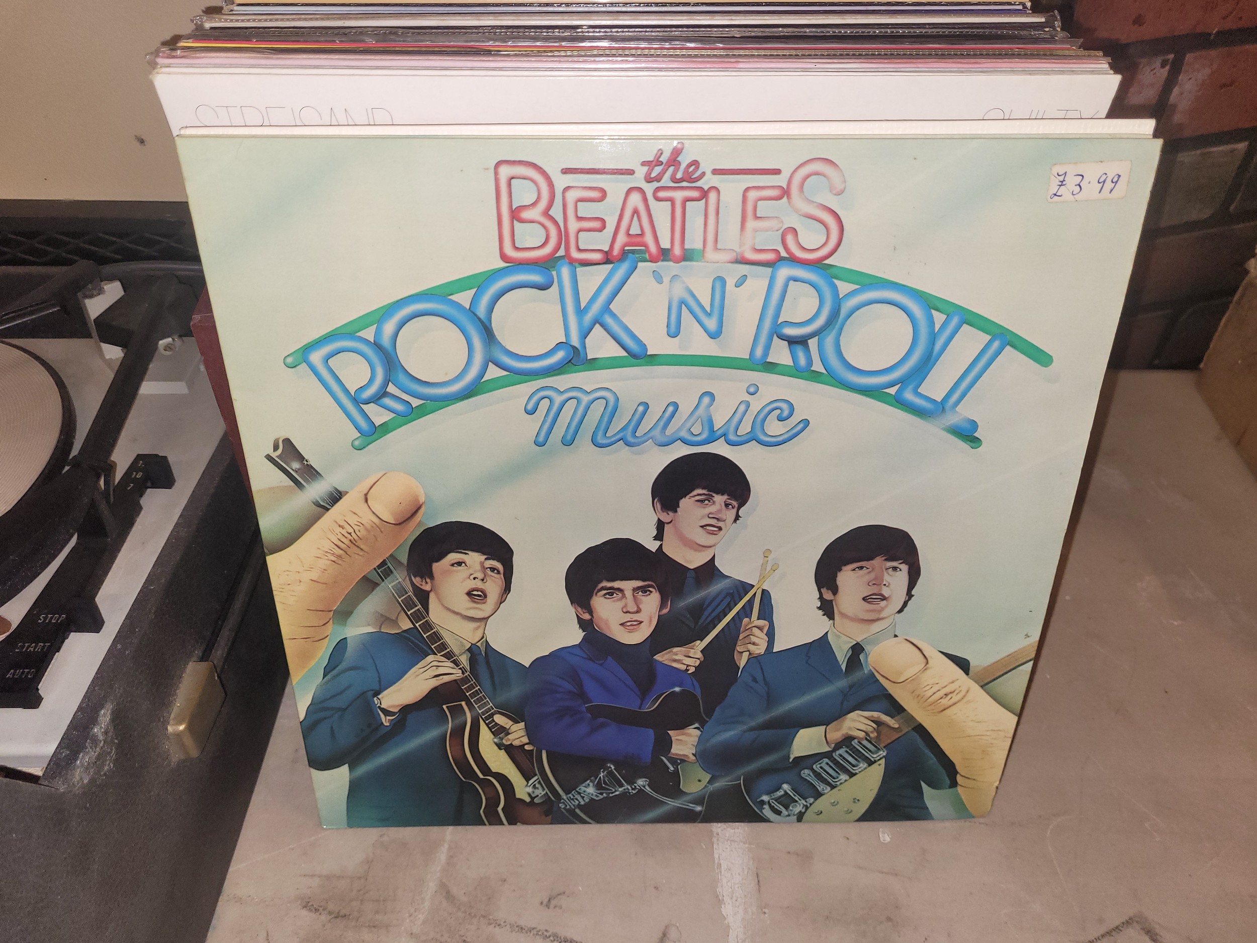 A 1960s Bush portable record player, together with a selection over ...