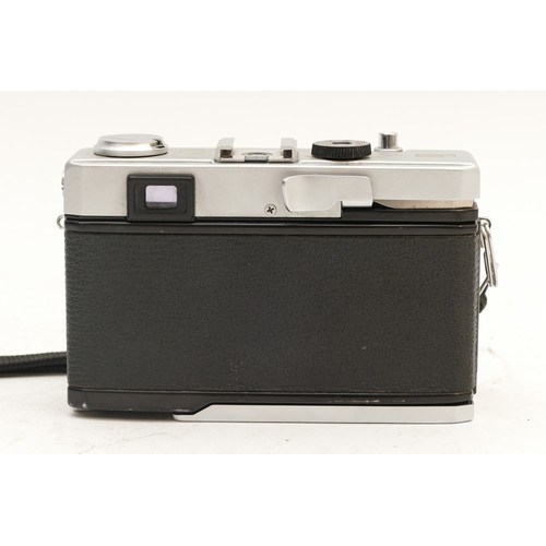 An Olympus 35 RC film camera, with an in-built Olympus Zuiko