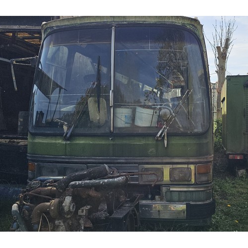 1980 Bedford Dominant single deck bus, project, 8198cc diesel ...