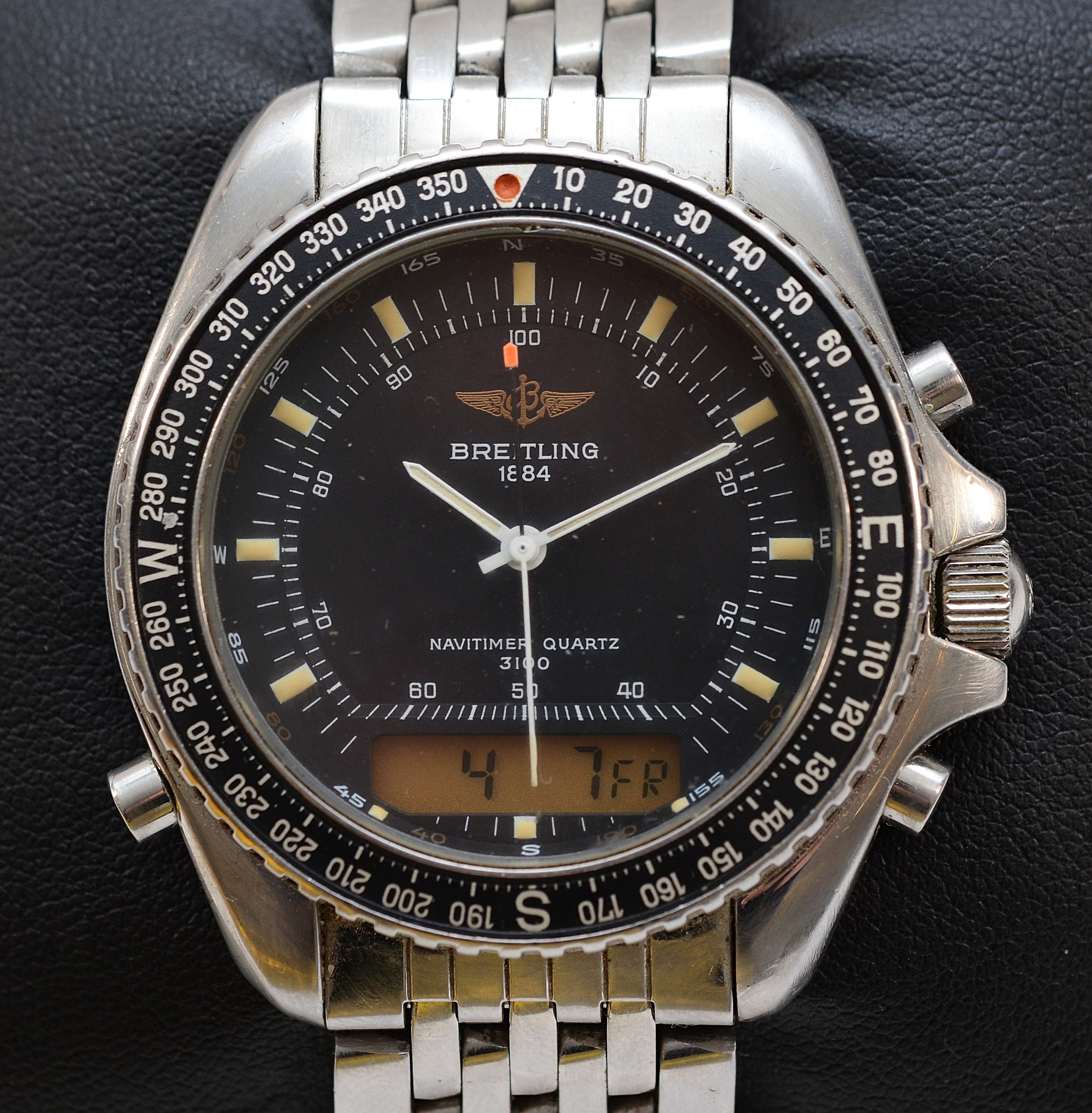 Breitling Navitimer Quartz 3100, a stainless steel quartz