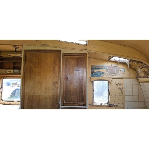 178 - A Pearman Briggs single axle caravan, for restoration