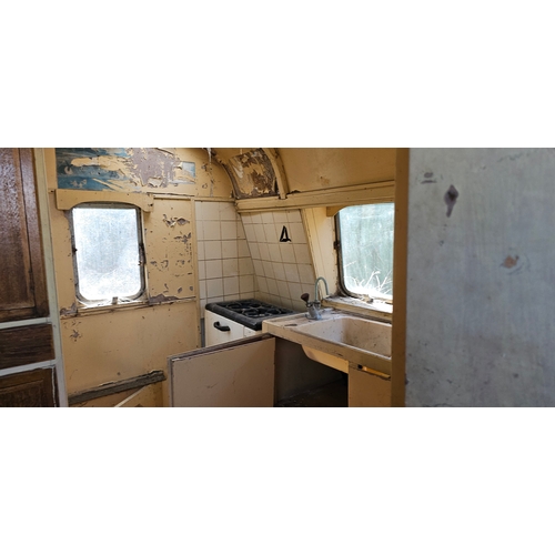 178 - A Pearman Briggs single axle caravan, for restoration
