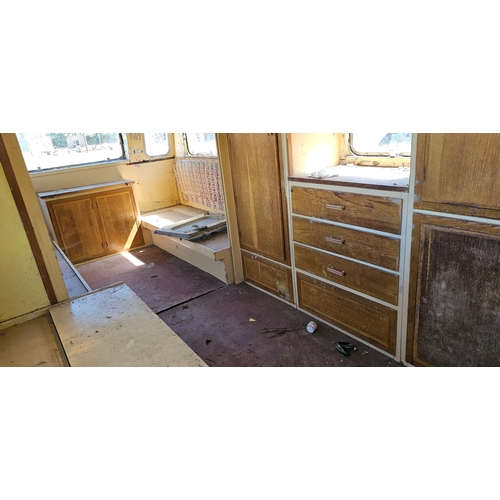 178 - A Pearman Briggs single axle caravan, for restoration