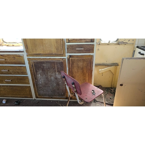178 - A Pearman Briggs single axle caravan, for restoration