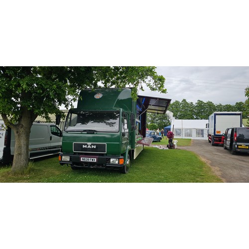 151 - c.1950/60 Decap 105 Key Dance Band Organ, mounted on a 1995 MAN 7500kg wagon. Registration number N8... 