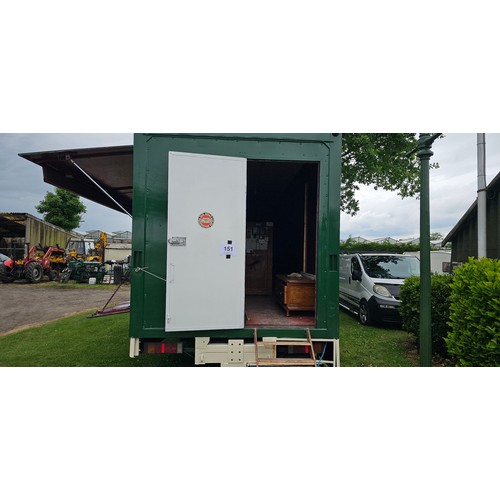 151 - c.1950/60 Decap 105 Key Dance Band Organ, mounted on a 1995 MAN 7500kg wagon. Registration number N8... 