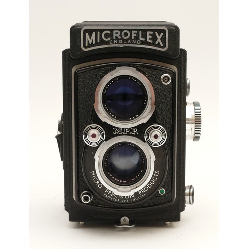 An MPP Microflex TLR camera, with Micronar f/3.5 77.5mm lens, in ...