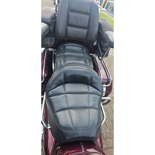296 - 1988 Honda Goldwing Interstate Aspencade 1200cc. Registration number D458 RVR. Frame number 1HFSC144... 