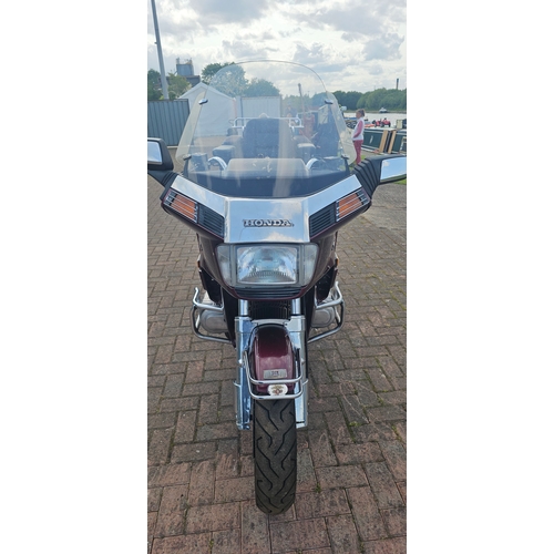 296 - 1988 Honda Goldwing Interstate Aspencade 1200cc. Registration number D458 RVR. Frame number 1HFSC144... 