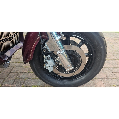 296 - 1988 Honda Goldwing Interstate Aspencade 1200cc. Registration number D458 RVR. Frame number 1HFSC144... 