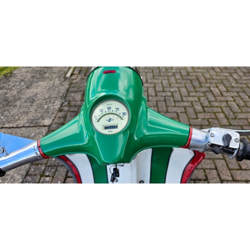 292 - 1960 Lambretta Li150, Series 2, 150cc. Registration number 566 XVY (non transferrable). Frame number... 