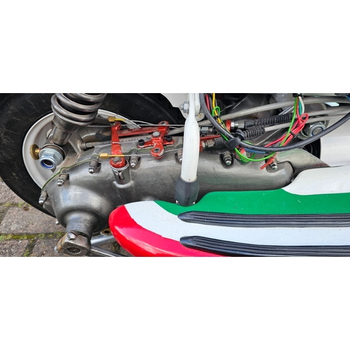 292 - 1960 Lambretta Li150, Series 2, 150cc. Registration number 566 XVY (non transferrable). Frame number... 