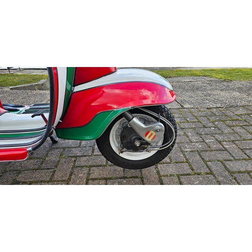 292 - 1960 Lambretta Li150, Series 2, 150cc. Registration number 566 XVY (non transferrable). Frame number... 