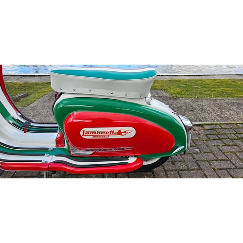 292 - 1960 Lambretta Li150, Series 2, 150cc. Registration number 566 XVY (non transferrable). Frame number... 