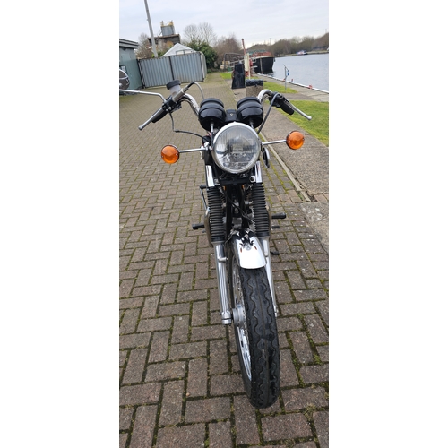312 - 1980 Triumph Bonneville T140E, 744cc. Registration number NRO 699V. Frame number BB26369. Engine num... 