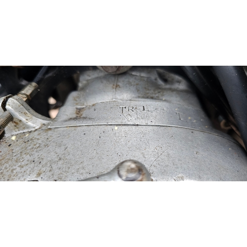313 - 1955 BSA Gold Star B34 Trials, 499cc. Registration number MUN 187. Frame number CB32.1737 (over stam... 