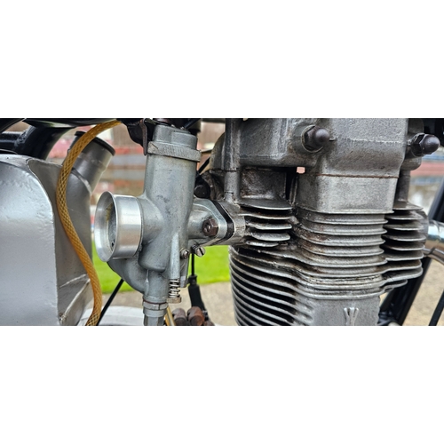 313 - 1955 BSA Gold Star B34 Trials, 499cc. Registration number MUN 187. Frame number CB32.1737 (over stam... 