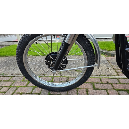 313 - 1955 BSA Gold Star B34 Trials, 499cc. Registration number MUN 187. Frame number CB32.1737 (over stam... 