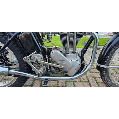 314 - 1951 Norton 500T Trials, 490cc. Registration number LFD 345. Frame number F3T 34996. Engine number F... 